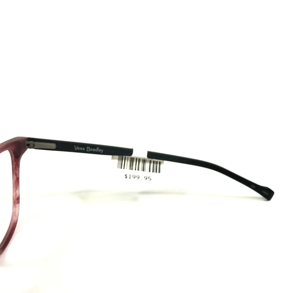 Vera Bradley Eyeglasses Frames Mattie Vines Floral VIF Purple Green 51-18-140